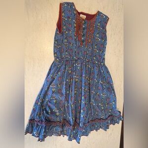 Matilda Jane Blue Floral Kids Dress